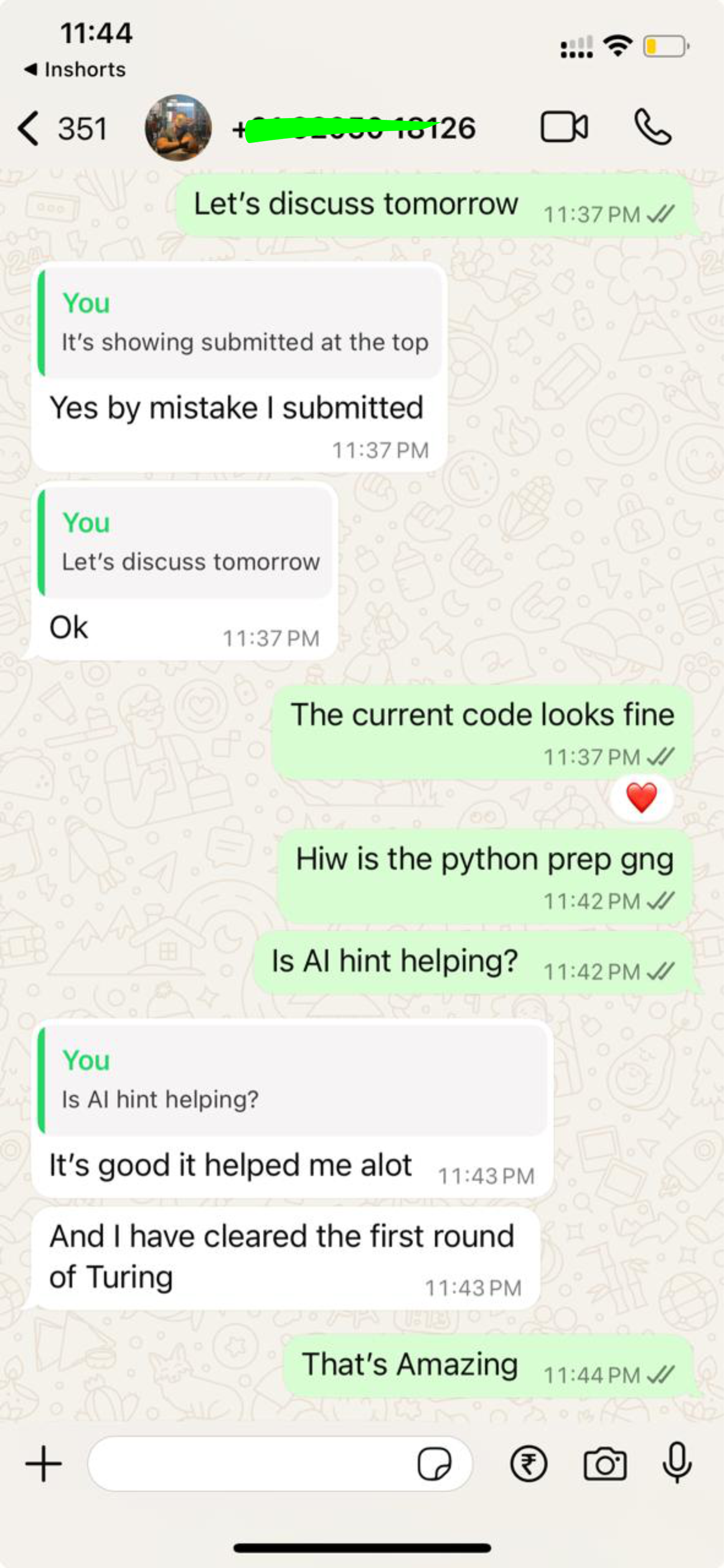 Student Feedback