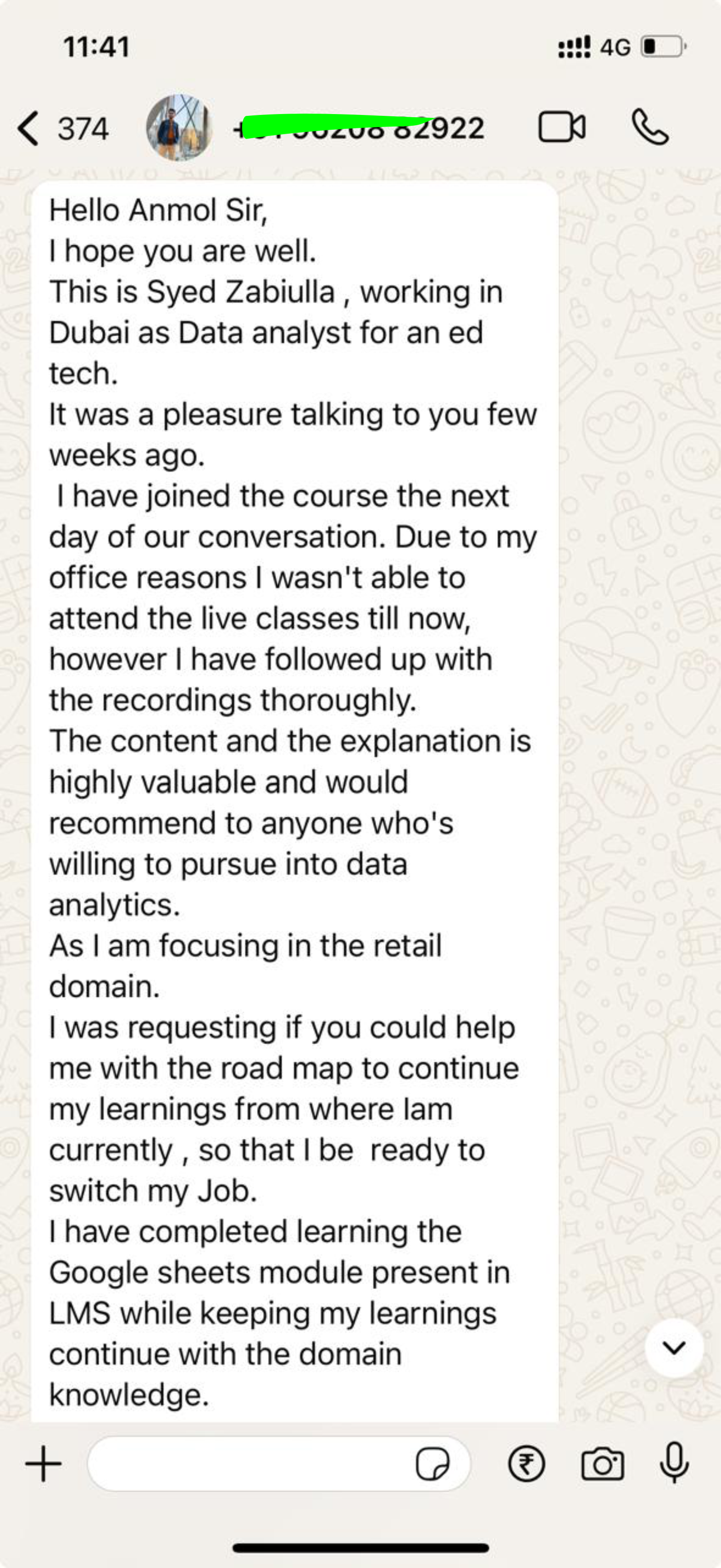 Student Feedback
